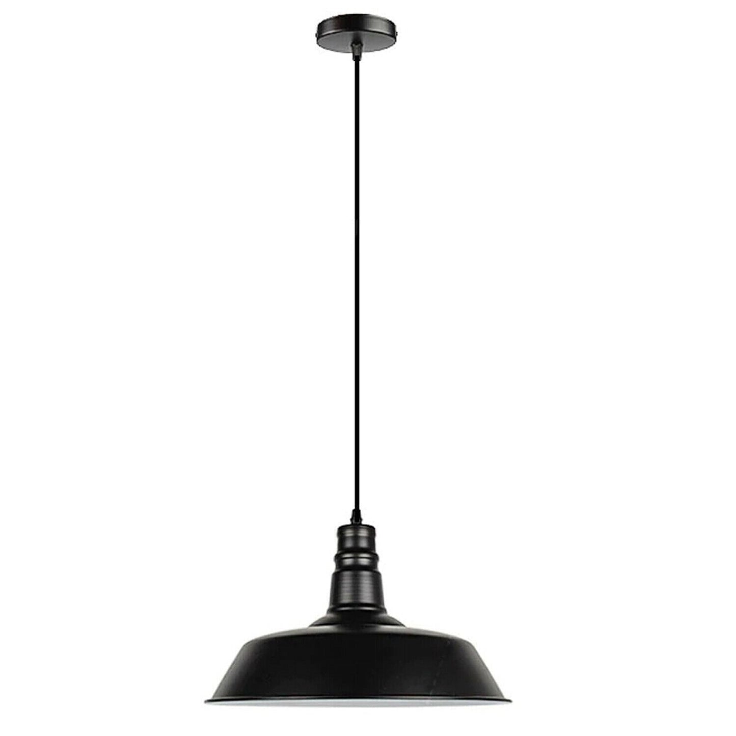 Ceiling Pendant Light Metal Lamp Shade Hanging Indoor Light Fitting~1249-8