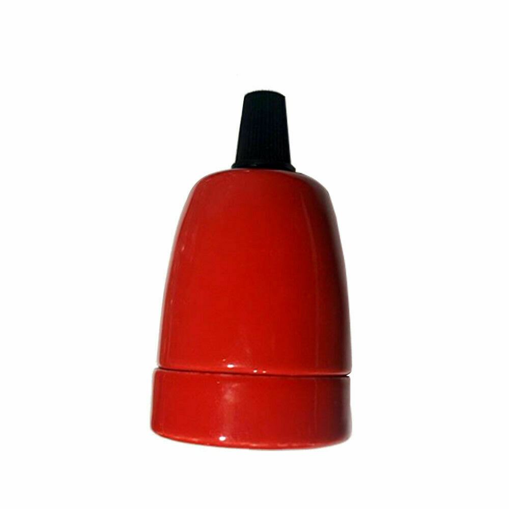 Screw E27 Light Bulb Lamp Holder Base Pendant Socket UK~3413-6