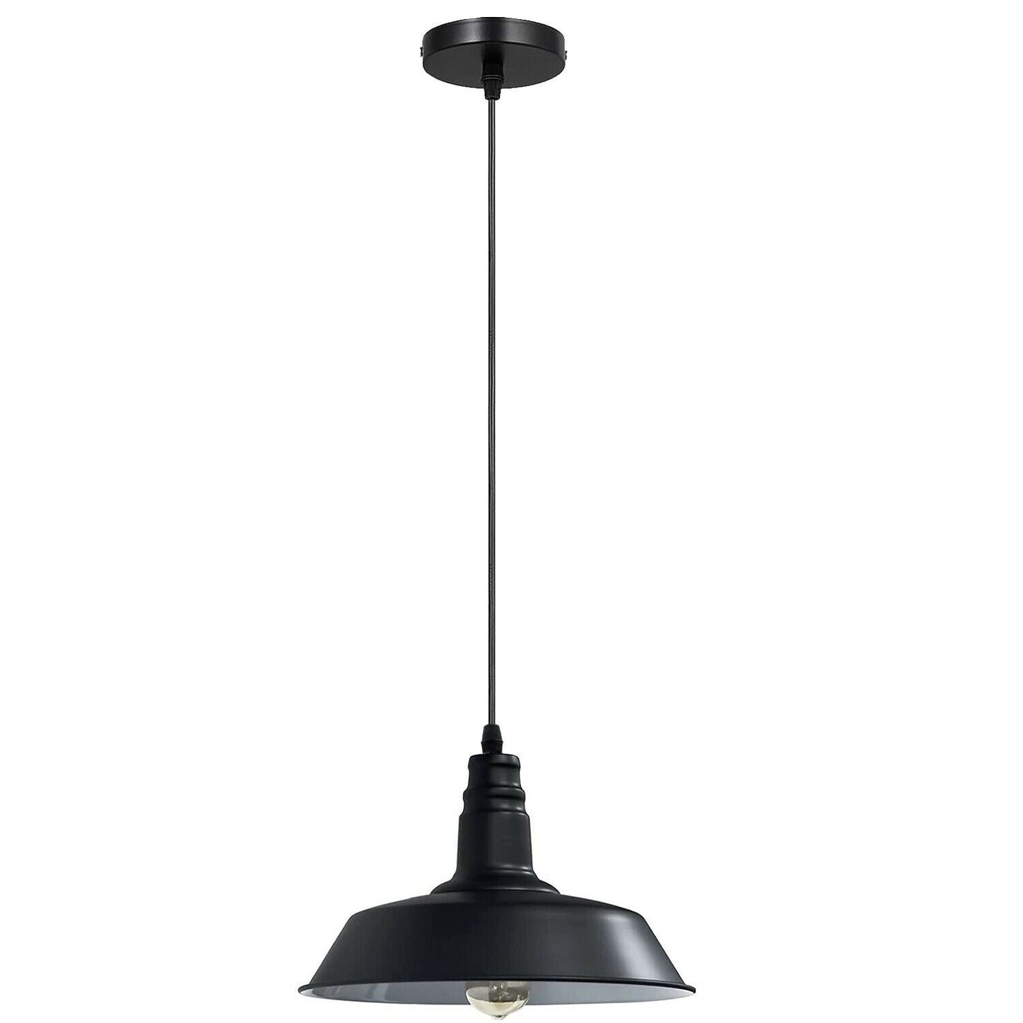Ceiling Pendant Light Metal Lamp Shade Hanging Indoor Light Fitting~1249-7