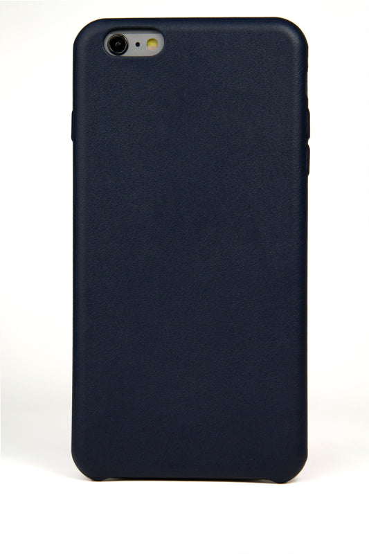iPhone 6 Plus Case, Navy Leather-0