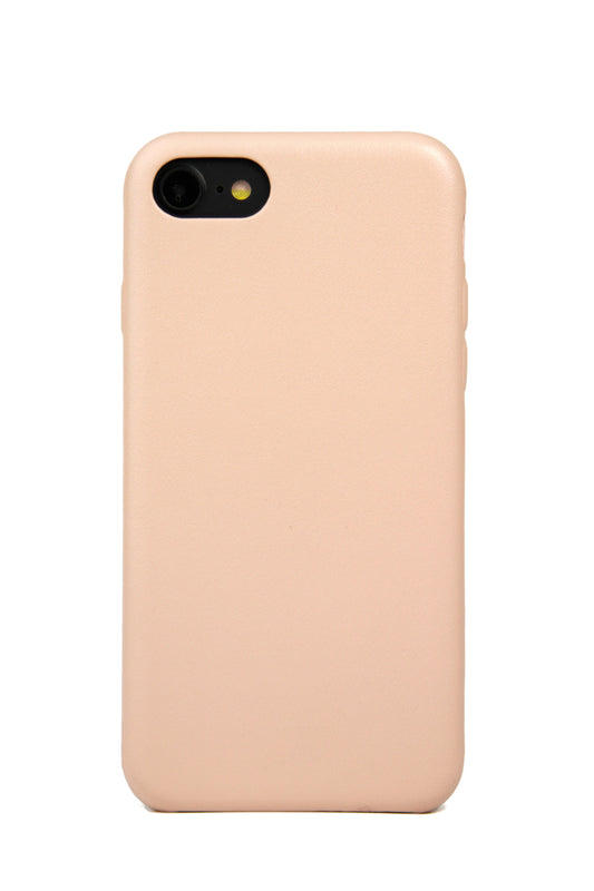 iPhone 7/8 Case, Pink Leather-0